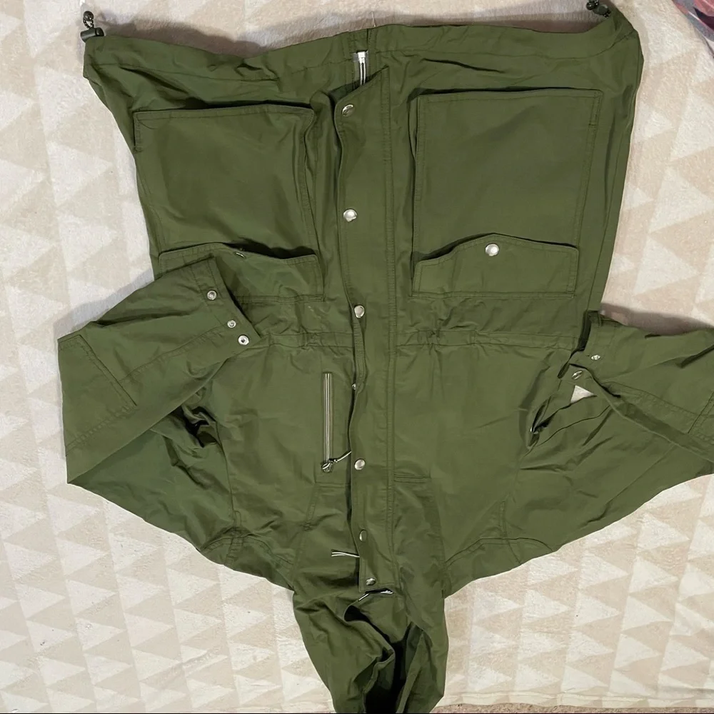 J crew relaxed perfect lightweight jacket laurel green nwot